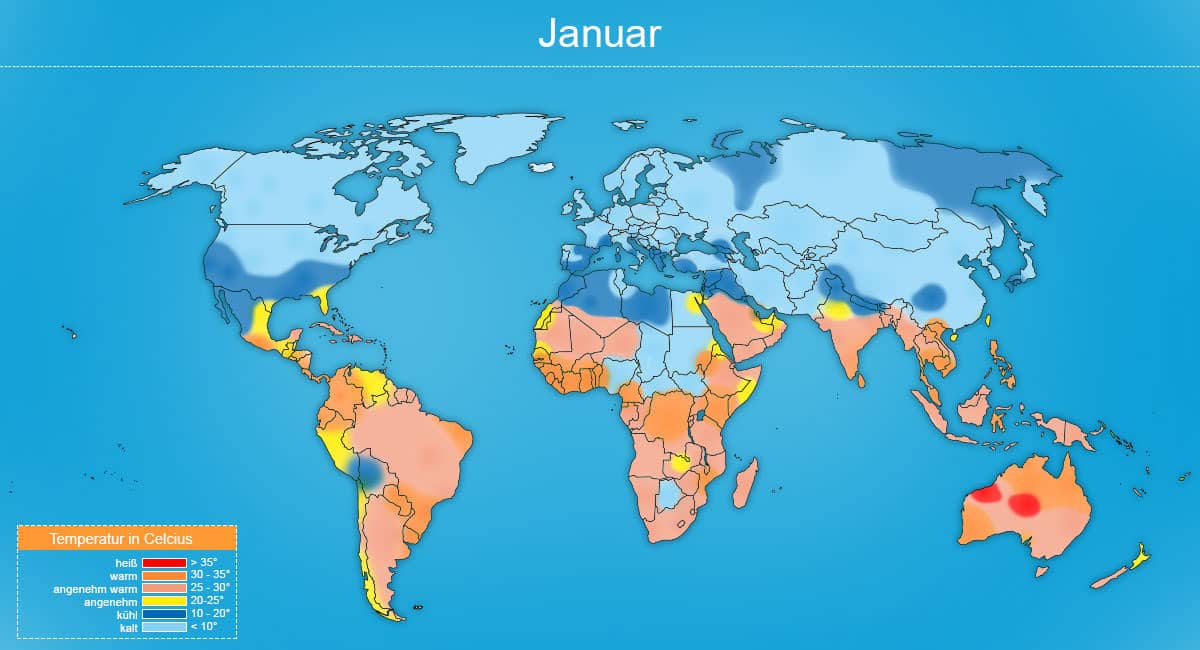 Quels pays estil chaud en février ? Yoopi Travel