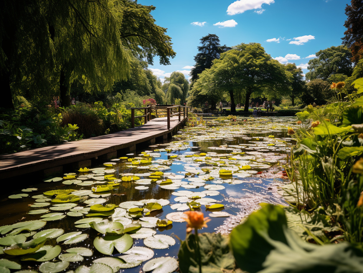 kew gardens londres