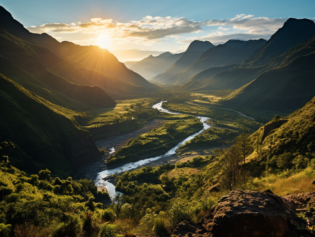 réunion paysage