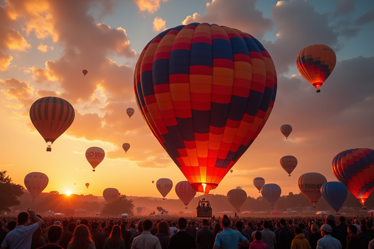 montgolfière ciel