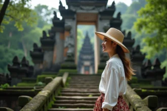 Rizières verdoyantes et ambiance sereine à Ubud, Bali