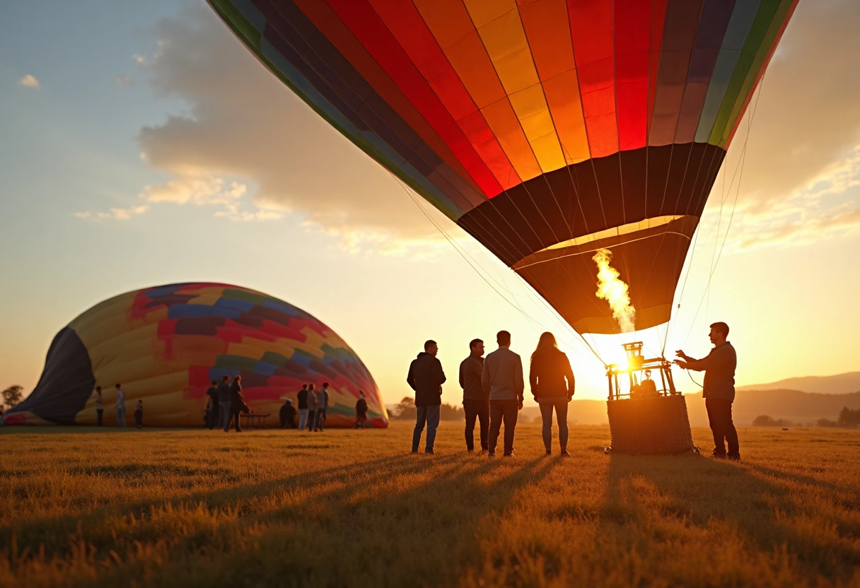 montgolfière vol